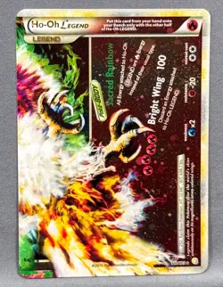 NM Ho-Oh LEGEND 112/123 HeartGold & SoulSilver Pokemon Bottom Double Swirl - Image 1