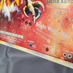 NM Ho-Oh LEGEND 112/123 HeartGold & SoulSilver Pokemon Bottom Double Swirl - Image 4