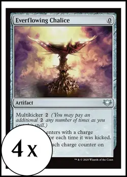 MTG - 4 x Everflowing Chalice - Playset 4x x4 - Edge of Eternities - Image 1