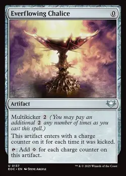 MTG - 4 x Everflowing Chalice - Playset 4x x4 - Edge of Eternities - Image 2