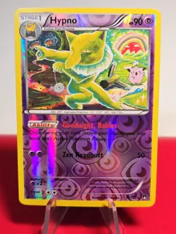 Hypno 51/122 Rare XY - BREAKpoint Tomokazu Komiya LP Pokemon TCG 2016 - Image 1
