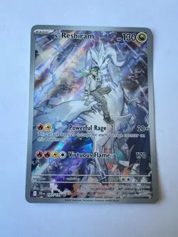 Pokemon N's Reshiram 167/159 Sv09: Journey Together Holo Pack Fresh Mint - Image 1