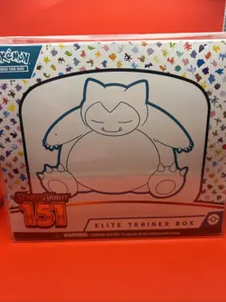 🔥 Pokemon TCG -Scarlet&Violet 151 Elite Trainer Box - New/Sealed w/Protector ⁉ - Image 1