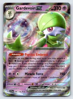 Gardevoir ex 086/198 Double Rare Scarlet & Violet Pokemon Near Mint - Image 1