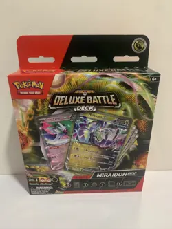Pokemon Miraidon ex Deluxe Battle Deck ⚡ NEW & FACTORY SEALED Starter Friendly - Image 2
