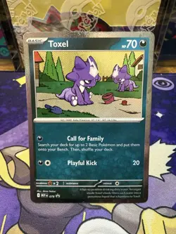 Toxel MEP 078 - Cosmos Holo Blister Promo - Pokemon TCG: Chaos Rising - NM - Image 1