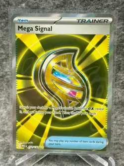 The Pokemon Company Mega Signal 171/132 Me01 Trainer Ultra Rare Full Art - Image 1