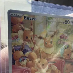 The Pokemon Company Eevee 188/167 Twilight Masquerade Holo Illustration Rare EN - Image 5