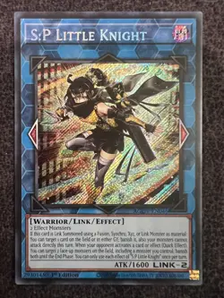 Yugioh S:P Little Knight AGOV-EN046 Secret Rare 1st Edition NM - Image 1