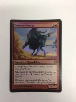 Mtg Taurean Mauler Morningtide Foil - Image 1