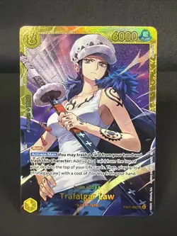 Trafalgar Law EB03-062 SEC Extra Booster One Piece Heroines Edition Foil English - Image 1