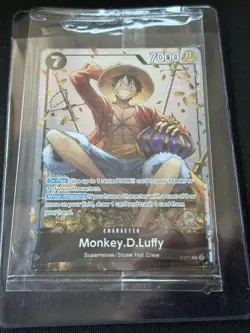MONKEY D LUFFY - One Piece TCG P-075 - PROMO Sealed- Tin Pack Set Vol. 2 - Image 1