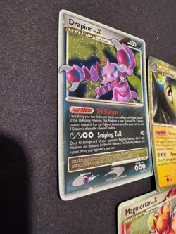 Pokemon TCG Holo LV.X 3 Card Lot - Drapion Magmortar Lanturn Platinum 2009 - Image 2