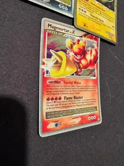 Pokemon TCG Holo LV.X 3 Card Lot - Drapion Magmortar Lanturn Platinum 2009 - Image 4