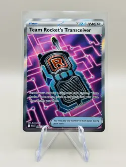 Pokemon Card Team Rocket’s Transceiver 263/217 Ascended Heroes Full Art NM - Image 1