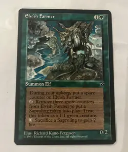 Magic The Gathering: Fallen Empires Elvish Farmer (R) - Rare LP - Image 1
