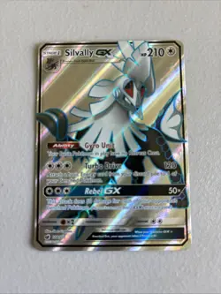 Silvally GX Full Art Holo 108/111 SM-Crimson Invasion Ultra Rare Pokemon Card - Image 1