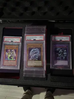 3 PSA 10 YU-GI-OH Card Lot - Image 1