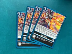 Der Blitz EX7-070 Playset Digimon Liberator Card Game x4 - Image 1
