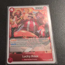Lucky.Roux PRB02-003 R ONE PIECE Card The Best 2 - ONE PIECE Card Game ENGLISH - Image 1