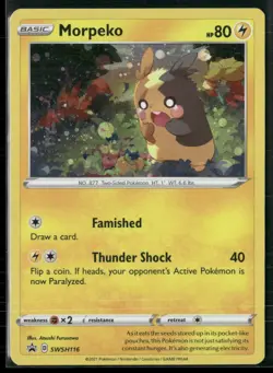Morpeko - Holo Promo SWSH: Sword & Shield Promo Cards SWSH116 NM - Image 1