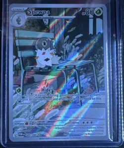 Pokemon Perfect Order Spewpa Full Art Illustration Rare Holo 089/088 2026 Card - Image 1