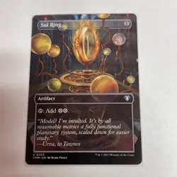Sol Ring (Borderless) Commander Masters #703 Uncommon - Image 1