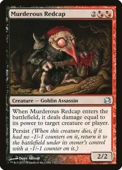 Murderous Redcap [Modern Masters] Magic MTG - Image 1