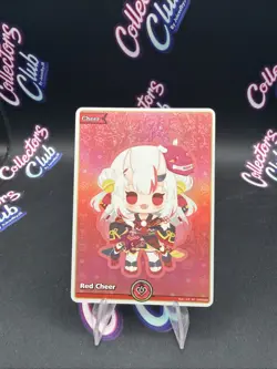 Hololive OCG Red Cheer Nakiri Ayame SY Enchant Regalia hY03-009 English NM - Image 1