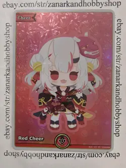 Hololive Red Cheer Nakiri Ayame SY hY03-009 ENGLISH NM - Image 1