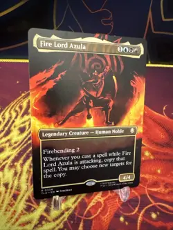 Fire Lord Azula (0334) (Borderless) TLA 334 Normal English NM - MTG - Image 2