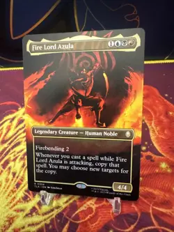 Fire Lord Azula (0334) (Borderless) TLA 334 Normal English NM - MTG - Image 3