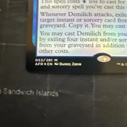 Demilich - Foil x1 Magic the Gathering 1x Adventures in the Forgotten Realms mtg - Image 2