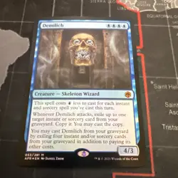 Demilich - Foil x1 Magic the Gathering 1x Adventures in the Forgotten Realms mtg - Image 3