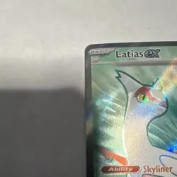 Pokemon Latias ex 220/191 Ultra Rare Holo Sv08 Surging Sparks 210 HP English - Image 5