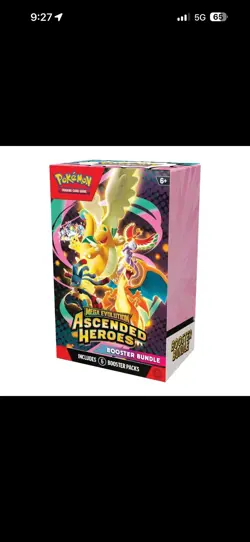 Pokemon TCG: Mega Evolution Ascended Heroes - Booster Bundle - NEW* - Image 1