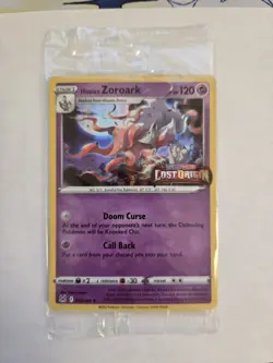Pokemon - Hisuian Zoroark 076/196 GameStop Promo SEALED - Image 1