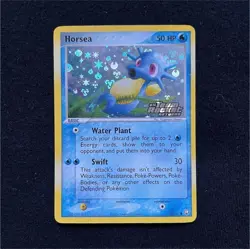 Pokemon Horsea 58/109 EX Team Rocket Returns Reverse Holo 2004 NM+ - Image 1