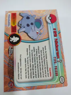 MINT 2000 Topps Chrome Pokemon: Nidoran #29 - - Image 2