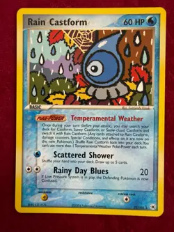 Pokemon TCG Rain Castform Non-Holo 23/101, Hidden Legends (NM/LP) - Image 1