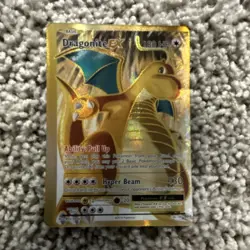 The Pokemon Company Pokemon TCG Dragonite EX 106/108 Evolutions Full Art Holo - Image 1