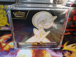 Pokemon TCG Mega Evolution Gardevoir Pokemon Center ETB Sealed C/W Acrylic Case - Image 1