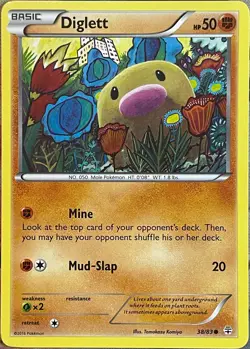 Diglett - 38/83 - Generations Pokemon 2016 - Image 1