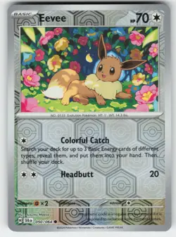 Eevee 050/064 Common Shrouded Fable Pokemon Reverse Holo Near Mint - Image 1