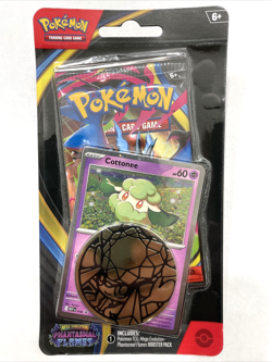 Pokemon Cottonee 018 Promo 1 Pack Phantasmal Flames 2025 Mega Evolution - Image 1
