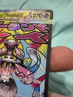 Pokemon ME: Ascended Heroes Mega Diancie ex 267/217 Holo Mega Attack Rare NM - Image 2