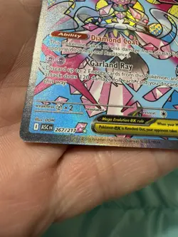 Pokemon ME: Ascended Heroes Mega Diancie ex 267/217 Holo Mega Attack Rare NM - Image 4