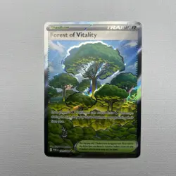 Pokemon Forest of Vitality 109/088 POR Trainer Stadium Ultra Rare Holo Odashima - Image 2