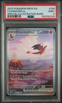 Charizard EX 199/165 Special Illustration Rare 151 Pokemon PSA 9 - Image 1