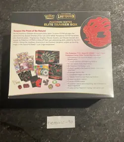 Pokemon Center Lost Origin ETB Factory Sealed Sword&Shield - Image 4